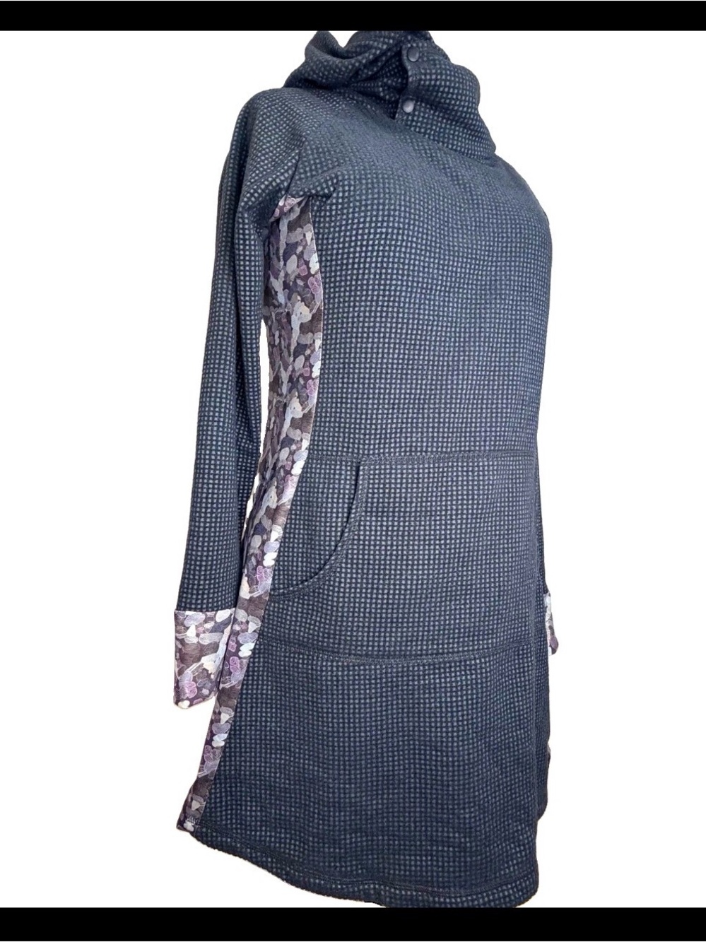 Kind Apparel Sol Fleece Dress - Polartec Microgrid - Made in Montana Medium